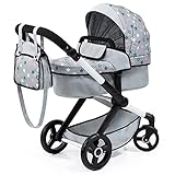 Bayer Design 17007AA Puppenwagen Xeo mit Tasche, grau