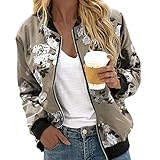 Jacke Damen Damen dünne Jacke Mode Party Jacke Mantel Winddicht Bequeme Frühlingsjacke...