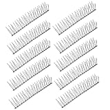 PAMINGONO Edelstahl Taubenabwehr Spikes 50cm 10 Sets Mit 300 Edelstahlspitzen Effektive...