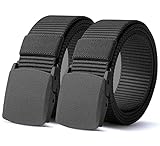 Tenine Taktischer Gürtel, Unisex Nylon Canvas Belt, Gürtel Schwerlast Militär Web Gurt...