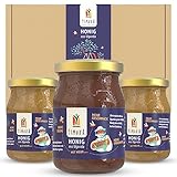 YIMUKA Premium Bio Honig Selektion aus Uganda - Natur Honig ohne Zucker – 3 x 350g -...