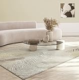 the carpet Mila moderner Teppich Wohnzimmer, elegant glänzender Kurzflor...