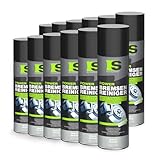 Spraytive 12 x 500ml Power Bremsenreiniger Spray - Hochwirksamer Industriereiniger und...