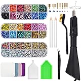 Bedazzler Kit mit Strass, Hot Fixed Edelstein Handwerk Applicator für Diamant Malerei...