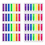 Koogel Haftmarker Film Haftnotizen, 2240 Stücke 16 Set Page Marker Tab Markierungen...