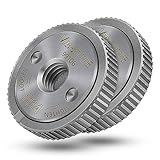 VIBRATITE 2 Stück M14 Schnellspannmutter, Spannmutter für alle Winkelschleifer von AEG,...