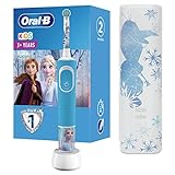 Oral-B Kids Frozen Special Edition Elektrische Zahnbürste für Kinder ab 3 Jahren, extra...