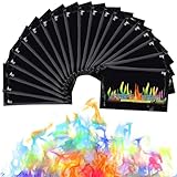 Herefun Buntes Feuerpulver 10g x 20, Bunte Farbwechsel Feuerfarben Set für Halloween und...