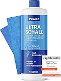 PRINOX® Ultraschallreiniger Konzentrat 1030ml - Extrem ergiebig - Für Brille, Schmuck,...