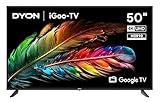 DYON iGoo-TV 50U 126cm (50 Zoll) Google TV (4K Ultra-HD, HD Triple Tuner, Prime Video,...