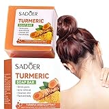 Kurkuma-Seife Naturseife Für Frauen Seifenstück Für Gesicht Und Körper, Seife Für...