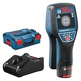 Bosch Professional 12V System Ortungsgerät D-tect 120 (1 Akku 12V, max. Ortungstiefe...