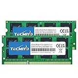 TECMIYO 4GB Kit (2x2GB) PC2 5300s DDR2 667MHz 2RX8 Dual Rank PC2 -5300 DDR2-667 1,8V...