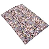 Bio-Dinkelkissen 30 x 20 cm, Bio-Dinkel + Bio-Baumwolle 'Psychedelic Heart' - Als...