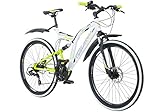 Galano Volt DS Mountainbike für Mädchen und Jungen ab 160 cm, Jugendfahrrad Unisex mit...