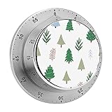 Küchentimer Eieruhr Mit Timer-Funktion, Küchenwecker Aus Edelstahl Tree (5)