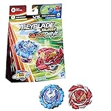 BEYBLADE Burst QuadDrive Salvage Valtryek Rashad V7 und vergoldeter Nemesis N7 Kreisel,...