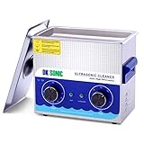 Tischplatte Ultraschallreiniger 3L DK SONIC Edelstahl Ultraschallreinigungsgerät für...