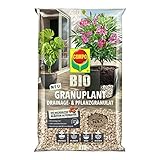 COMPO BIO GRANUPLANT Drainage- und Pflanzgranulat, Zur Verwendung mit Blumenerde, Ideale...