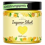 Ingwer Shot, für bis zu 160 fruchtig scharfe Ingwer Kurkuma Shot, reich an Zink und...