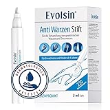 Evolsin – Anti Warzen Stift gegen Dornwarzen & gewöhnliche Warzen an Füßen, Händen,...