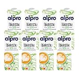 Alpro Barista Sojadrink Pflanzlicher Drink Aufschäumbar im Kaffee Vegan 8x1L | 8 l (1er...