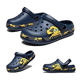 Unisex Kinder Clogs Dinosaurier Gartenschuhe Jungen Pantoffeln Leicht Sandalen Gartenclogs...