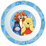 Winnie Pooh Kinderteller, bruchsicher, tief, Teller für Suppen, Pasta und Salat,...