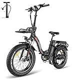 Fafrees F20 MAX Fatbike Damen E Bike Klapprad 20 Zoll mit 48V 22,5AH Akku, [ Offiziell ] E...