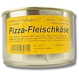 Pizza Leberkäse Dosenwurst 120g bis 400g Pizza Fleischkäse Wurstkonserve aus 80%...