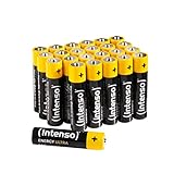 Intenso Energy Ultra AAA Micro LR03 Alkaline Batterien 24er Box, Gelb-Schwarz