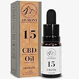 Ad.Mont® CBD Öl 15% - Premium Vollspektrum CBD Tropfen aus Bio Kultivierung in...