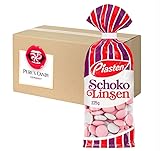 5 x 225 g Piasten Schokolinsen Schokolade-Dragees Schokolade und Zuckerüberzug mit...