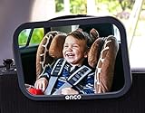 Onco 360° Baby Autospiegel - 100% Bruchsicherer Rücksitzspiegel für eine Sichere Fahrt...