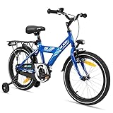 HILAND 18 Zoll Jungen Kinderfahrrad für Jungen 4 5 6 7 8 Jahren mit...