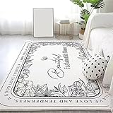 doyouwantmore Kaschmirteppichimitat Wohnzimmer-Teppich Kurzflor Weiche Innenteppiche...
