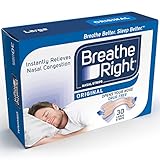 Breathe Right Nasenstreifen Original Large 30s | Lindert sofort verstopfte Nase | Hilft...