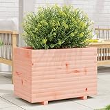 Juroupi Pflanzkübel 70x40x49,5 cm Blumenkasten Balkon Pflanzschalen FüR Draussen Balkon...