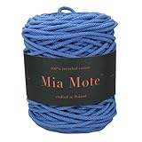 Mia Mote Basic Line Flechtkordel - Geflochtene Baumwollschnur mit Baumwollkern 5 mm -...