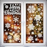 275 Fensterbilder Weihnachten Selbstklebend, Moxled Schneeflocken Fensterdeko Weihnachten,...