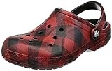 Crocs Unisex Ralen Lined Clog, Schwarz Multi, 39/40 EU