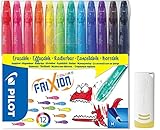 Pilot 4144S12 Fasermaler FriXion Colors, löschbar, 12-er Set inclusive original Frixion...