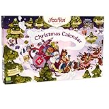 Yogi Tea Adventskalender zum Aufklappen, 2024, Bio-Kräutertee, 24 Tee-Varianten mit 24...