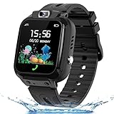 Ruopoem GPS Kinder Smartwatch, Smartwatch für Kinder wasserdichte, Anruf mit Sprachchat...