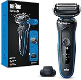 Braun Series 5 Rasierer Herren mit EasyClick Aufsatz, Elektrorasierer &...