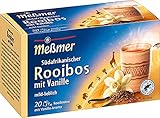 Meßmer Ländertee | Südafrikanischer Rooibos mit Vanille | 20 Teebeutel | Glutenfrei |...