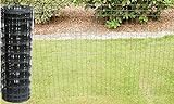 Schweißgitterzaun als Gartenzaun Wildzaun Gitterzaun in grau anthrazit 1,0 m - 1,5 m hoch...
