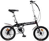 16-Zoll Falträder, Studentenfahrrad, Jungenfahrrad, Faltrad, leichtes Fahrrad, Geschenk...