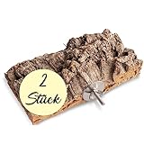 Sparpaket/Doppelpack - 2 Stück große Natur - Korksitzbretter 20cmx10cm für mehr Spaß...