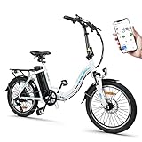 KAISDA e Bike 20 Zoll Klapprad E-citybike E-Fahrrad Für Erwachsene Alu Mit 250w Motor 36V...